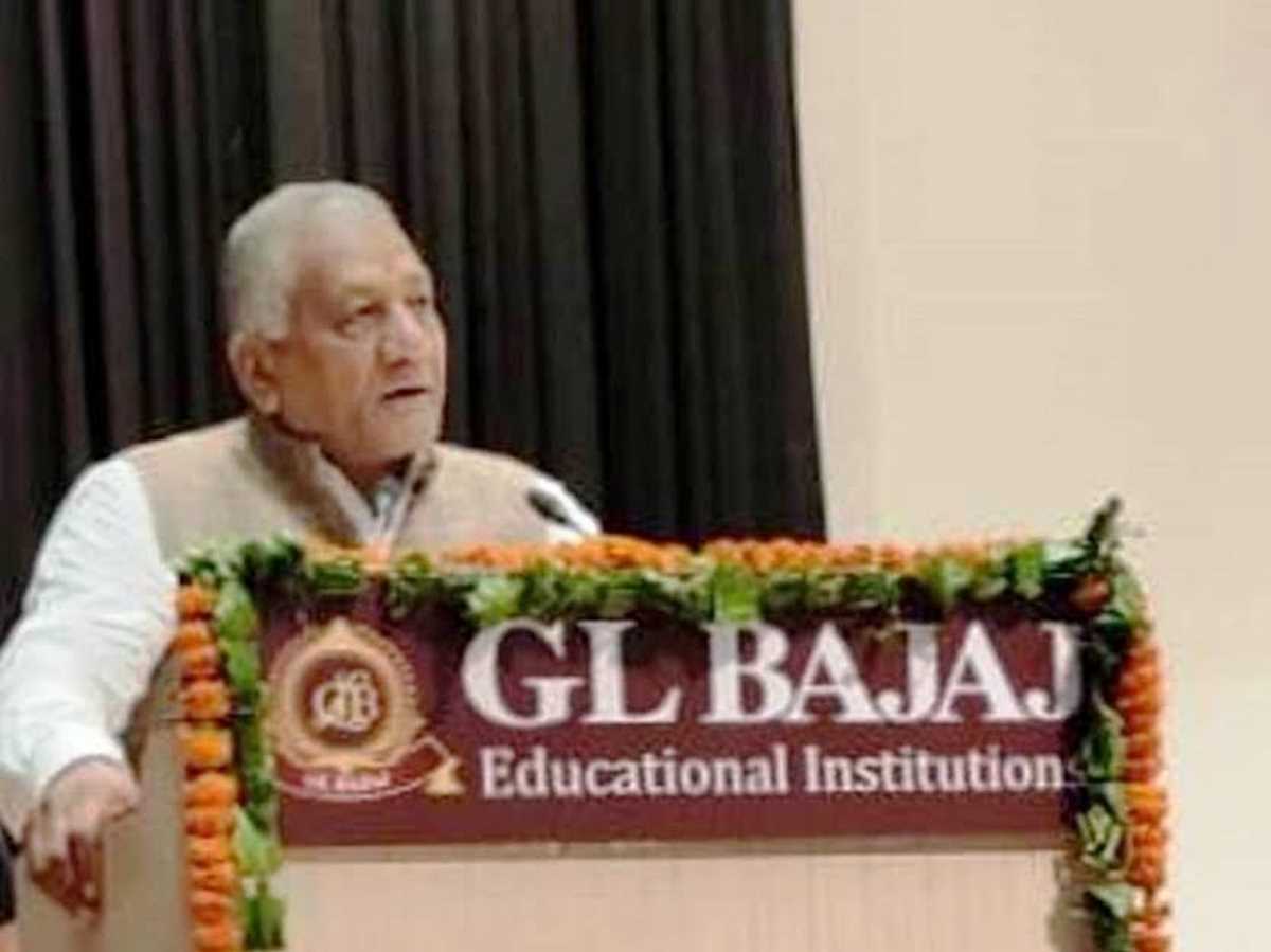 शैक्षणिक संस्थानों को अनुसंधान, विकास और इन्नोवेशन में महत्वपूर्ण भूमिका निभाना आवश्यक : वी.के सिंह